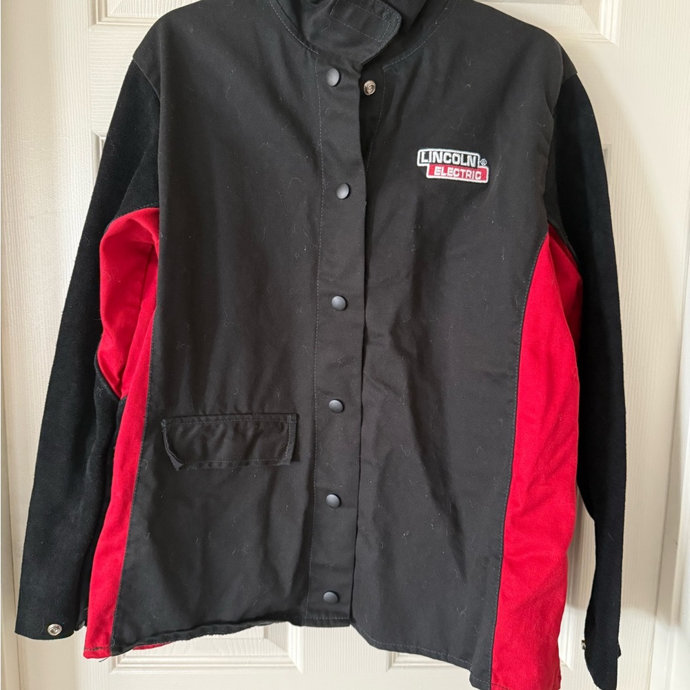 Red Line Lincoln electric Black and Red Field Jacket